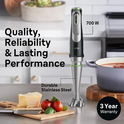 Vista 6 de Braun Batidora de mano MQ9187XL MultiQuick 9 con tecnología Imode