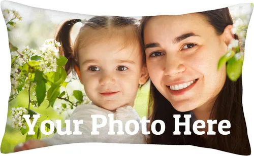 Vista 9 de Almohada de fotos personalizada con texto, funda de almohada personalizada de dos lados, 18 x 18 pulgadas, funda de almohada personalizable
