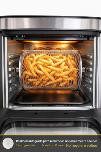 Vista 6 de Yedi PureView - Horno freidora de aire de 12.7 cuartos de galón con ventanas de visión dual