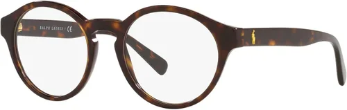 Vista 2 de Polo Ralph Lauren Ph2243 - Marco redondo para gafas graduadas para hombre Lente brillante de la HabanaDemo 48 mm