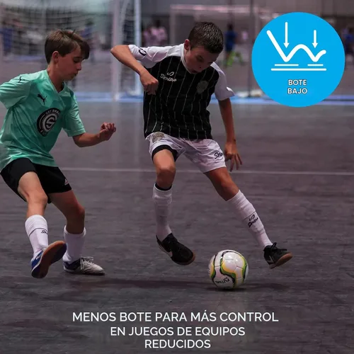 Vista 3 de Senda Rio Premium Training Balón de fútbol sala de bajo rebote, certificado de comercio justo