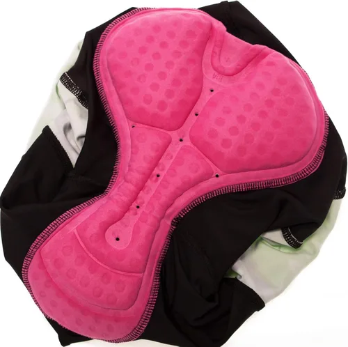Vista 7 de Maillot de ciclismo para mujer manga corta y babero de verano acolchado