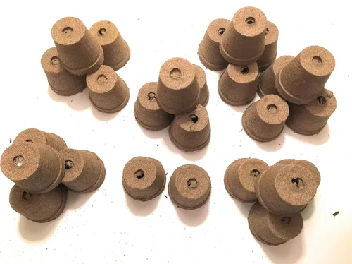 Vista 6 de Jiffy -Macetas de turba biodegradables de 2 pulgadas con semillas orgánicas, paquete de 26