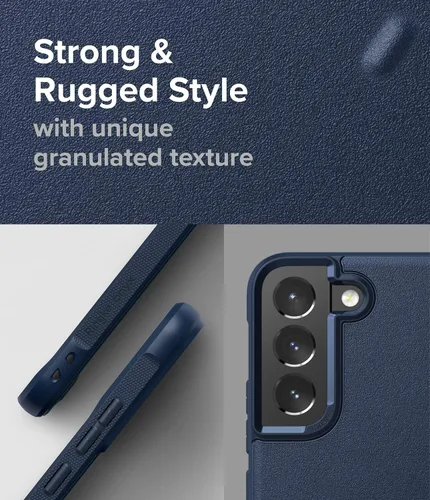 Vista 3 de Ringke Onyx - Funda compatible con Samsung Galaxy S22 Plus 5G (2022), resistente a los golpes, antideslizante, TPU delgada funda delgada para marino