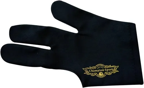 Vista 2 de Lote de 6 guantes de piscina Champion Sport color negro para zurdos (6 guantes por paquete)