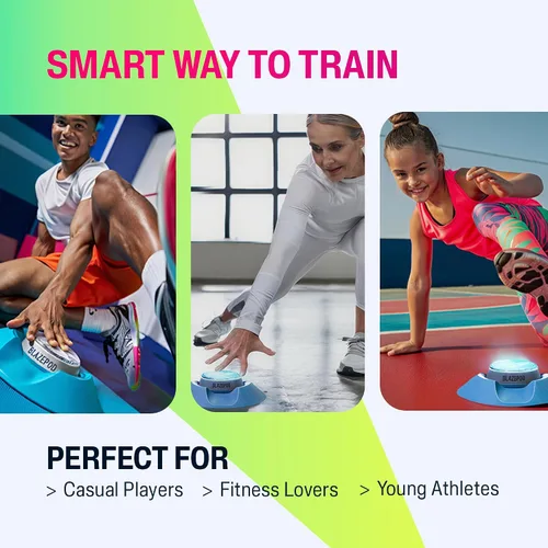 Vista 3 de BlazePod Kit de entrenamiento de reacción Smart Pods para ejercicios de velocidad, agilidad y cognitivos, entrenamiento profesional para atletas