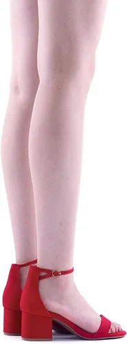 Vista 7 de DREAM PAIRS - Sandalias de tacón ancho y bajo para mujer