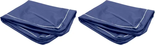 Vista 26 de Furhaven - Funda de repuesto para cama de perro resistente al agua, interior/exterior, con logo, Oxford Polycanvas, lavable - Castaño, jumbo plus