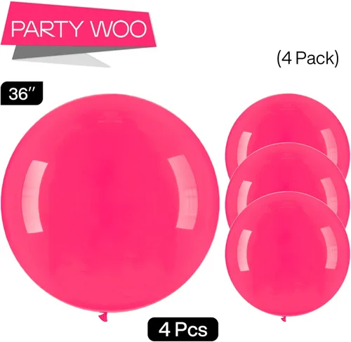 Vista 246 de PartyWoo 50 globos de látex color piel albaricoque, globos de helio boho de Albaricoque-f05
