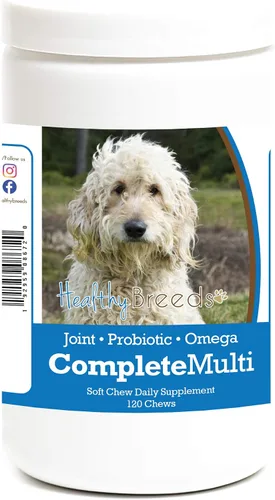 Vista 35 de Healthy Breeds Affenpinscher todo en uno multivitamínico suave masticable 120