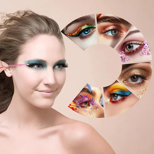 Vista 6 de Brochas micro aplicadoras y hisopos de algodón de microblading – Suministros de belleza de precisión para extensiones de pestañas, maquillaje