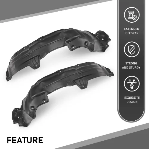 Vista 4 de GRAND ORANGE Forro interior delantero izquierdo y derecho, 1 par compatible con Toyota RAV4 2013-2018 538760R060, 538750R060, TO1248171, TO1249171