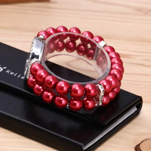 Vista 4 de Weicam Reloj de pulsera analógico de cuarzo para mujer, 4 piezas, Movimiento de cuarzo