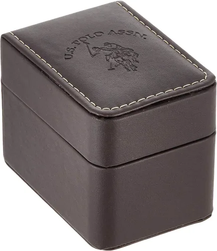 Vista 5 de US Polo Assn Clásico de los hombres usc50218Analog Display Analog Cuarzo Reloj color café