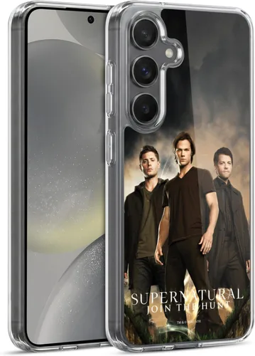 Vista 117 de Head Case Designs Supernatural Sam, Dean & Castiel Key Art - Funda de gel con licencia oficial [protección de grado militar] compatible con Google