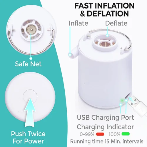 Vista 11 de Circa Air Portable Air Pump