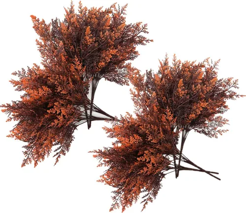 Vista 42 de PASYOU Planta artificial de Aglaonema, plantas falsas de Codiaeum Variegatum, 2 unidades, arbustos de plástico de hoja perenne de magnolia