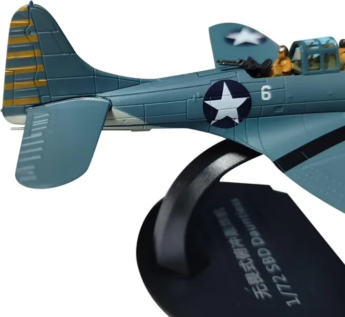 Vista 2 de 1/72 escala SBD Dauntless bucear bombardero aleación fundido a troquel plano para la colección