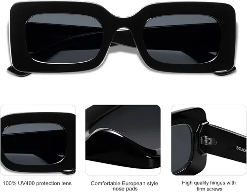 Vista 3 de SOJOS Trendy Sunglasses for Women and Men