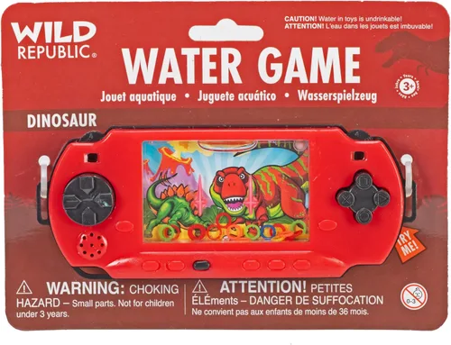 Vista 2 de Wild Republic Juegos de agua de dinosaurio, juguetes sensoriales, regalos para niños, juguetes de mano, recuerdos de fiesta, 6 pulgadas, multicolor