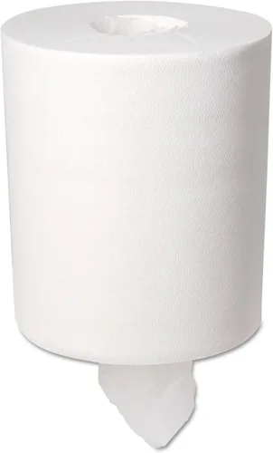Vista 4 de Georgia-Pacific SofPull Centerpull - Toalla de papel prémium de capacidad regular, color blanco, 28124, 324 hojas por rollo, 6 rollos por caja