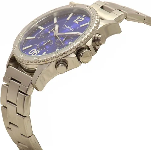 Vista 2 de Reloj pulsera de acero inoxidable de Caravelle New York 43A116de hombre