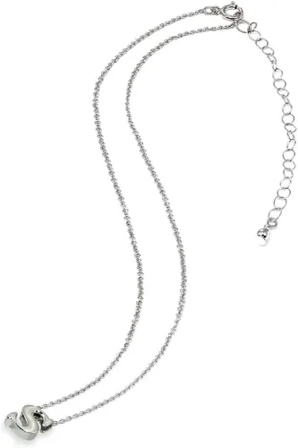 Vista 9 de B. BRILLIANT Collares con inicial para mujer, plata esterlina, pequeño, delicado, alfabeto, letra, nombre, colgante personalizado para mujer
