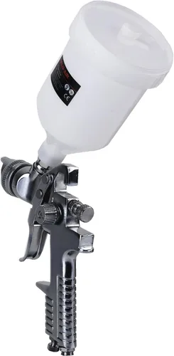 Vista 3 de Valu-Air H827-B Pistola de pulverización de aire de alimentación por gravedad HVLP de 20 onzas con regulador (boquilla de 0.055 in)