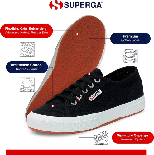 Vista 125 de Superga Tenis clásicos unisex para adultos 2750-cotu