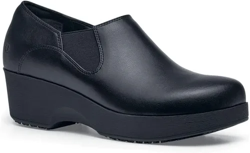 Vista 8 de Shoes for Crews Zuecos de trabajo antideslizantes para mujer, cómodos, antideslizantes, para el servicio de alimentos, hospitalidad, mantenimiento