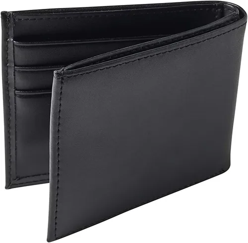 Vista 2 de Fox Racing Cartera de cuero plegable, color negro, OSFA