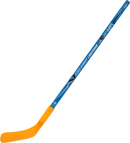 Vista 7 de Franklin Sports NHL para niños principiantes de hockey callejero + palos de portero - Palos de hockey para jóvenes + juniors - Para diestros + zurdos
