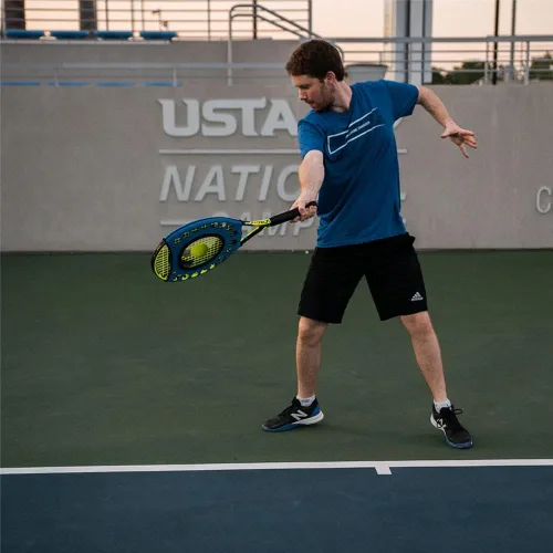 Vista 2 de Entrenador OnCourt OffCourt Sweet Spot - Aprende a golpear el centro de tu ayuda de entrenamiento de raqueta o tenis