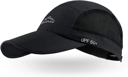 Vista 59 de ELLEWIN Gorra de béisbol unisex UPF 50 sin estructura, con pico grande y plegable