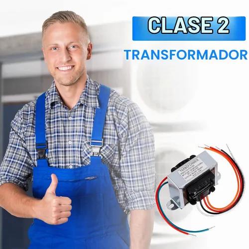 Vista 15 de 24V 40VA Control Transformer, Primary 120/208/240V, Secondary 24V Isolation Transformer with Foot Mount for HVAC Furnace Multi Tap