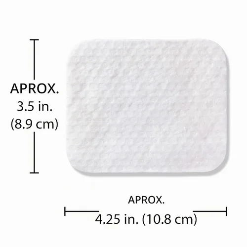 Vista 4 de Simply Soft Almohadillas limpiadoras de algodón jumbo, 100% algodón puro, almohadillas grandes de algodón de 3.5 x 4.5 (200 unidades)