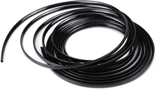 Vista 7 de 19.7 ft 19.7ft Negro Puerta De Coche Moldeado Trim Strip Scratch Guard Protector Cover (Negro)