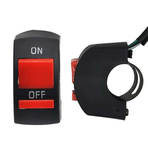 Vista 4 de HOLATO 7/8 '' manillar encendido apagado interruptor para Coleman CT100U CT200U BT200X Mini Bike Dirt Bike Motocicleta Raptor 660 ATV Motorizado