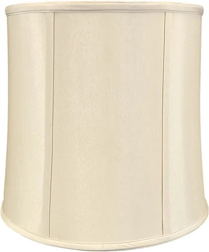 Vista 2 de Royal Designs, Inc. BSO-719-10BG pantalla para lámpara resistente básica con forma de tambo, 9 x 10 x 10 pulgadas, Beige