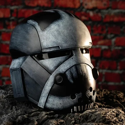 Vista 4 de Evere SW Clone Arc Commander Casco Máscara de Halloween Cosplay Colección de Accesorios