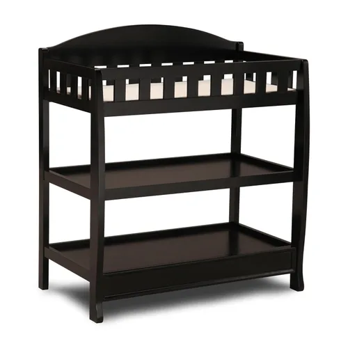 Vista 11 de Delta Children Cambiador infantil con almohadilla, castaño