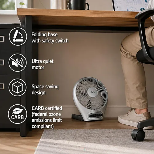 Vista 3 de SF-0703: Ventilador de escritorio de 7″ con ionizador