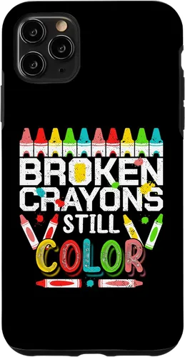 Vista 13 de Broken Crayons Still Color Mental Health Awareness Men Women Case for iPhone 17