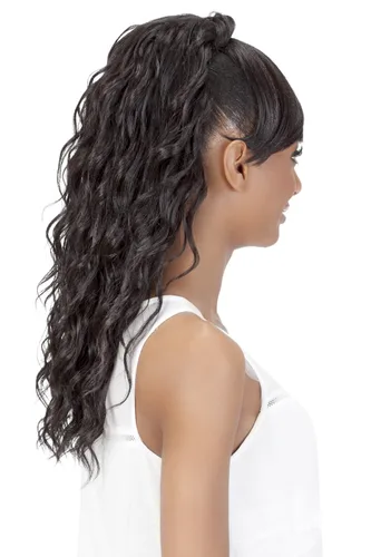 Vista 3 de Vivica A Fox Hair Collection BP Kennedi Bang N Pony en peluca de color, 4, 5.20 onzas