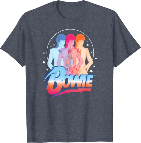 Vista 55 de David Bowie - Camiseta Bowie 3D, Negro