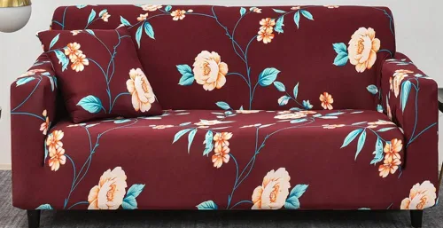 Vista 34 de Fundas elásticas para sofá de 1, 2, 3, 4 plazas, funda protectora de sofá individual de terciopelo para perros, mascotas, funda para sofá, funda #24