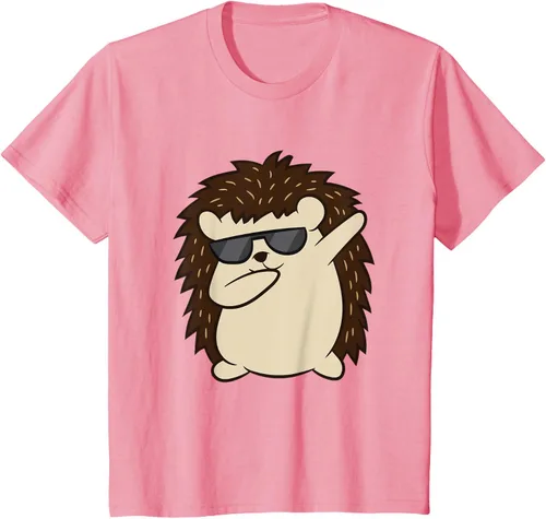 Vista 61 de Dabbing Hedgehog Funny Hedgehog Camiseta S