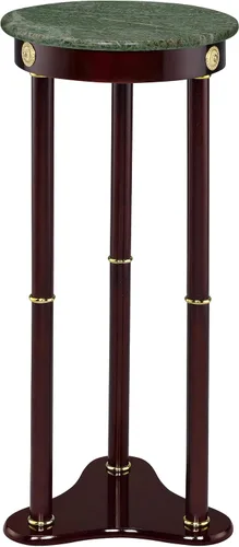 Vista 4 de Coaster Edie - Soporte para plantas de sala de estar con almacenamiento, Merlot 3315