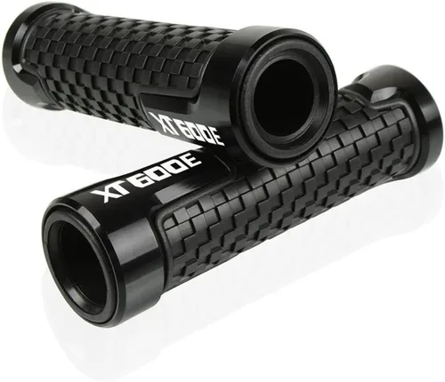 Vista 18 de Empuñaduras de manillar de motocicleta de 78 pulgadas, 0.866 in, agarres de manillar de motocicleta, tapa de extremo para Yamaha XT660E XT660 XT 4