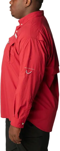Vista 8 de Columbia Discontinued PFG Bahama II Camisa de manga larga para hombre Remolacha